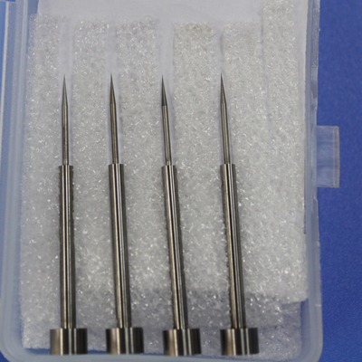 High Precision Cemented Carbide Pin with 0.02mm Sharp Tip Diameter