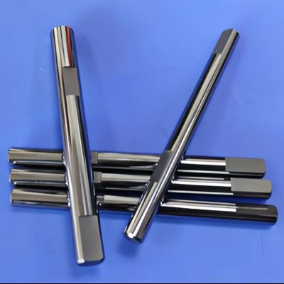 Precision Groove Accuracy ±0.003mm Non-magnetic Tungsten Carbide Drive Shaft for Semiconductor and Medical Equipment