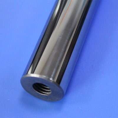 Precision Machined Tungsten Carbide Piston Rod with HRA92.5 Hardness and ≤0.001mm Straightness Internal Thread