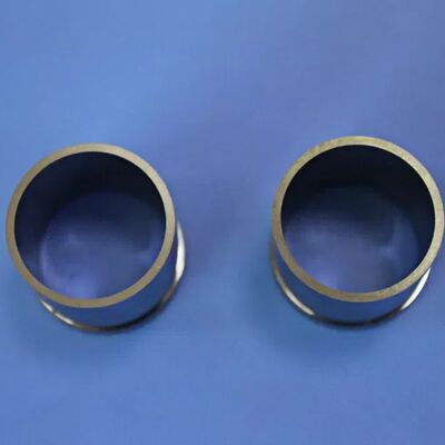 WC-Ni Zero Magnetic Interference Precision Locating Component with Permeability <1.002 and Inner Bore Tolerance ±0.001mm for MRI & Semiconductor Applications