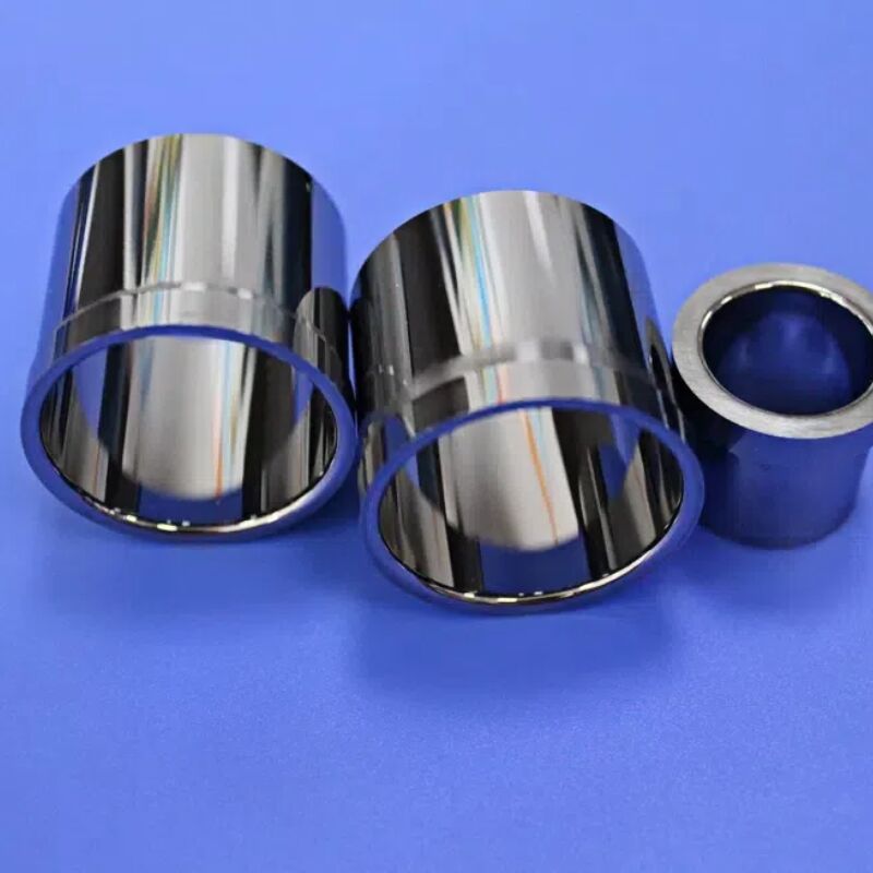 WC-Ni Zero Magnetic Interference Precision Locating Component with Permeability <1.002 and Inner Bore Tolerance ±0.001mm for MRI & Semiconductor Applications