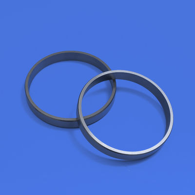 Bagues d'étanchéité en carbure de tungstène vierge 100% de tailles personnalisées pour pièces de rechange de machines résistantes à la corrosion