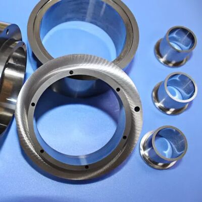 Résistance à l'usure élevée non magnétique Rings de carbure de tungstène Réglage de fond de précision pour l'assemblage critique