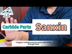 Partie de précision en carbure de tungstène de Zhuzhou Sanxin avec petit trou