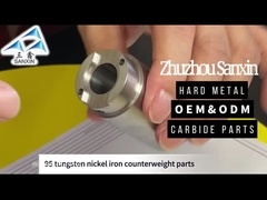 Pièces de contrepoids en fer de tungstène nickel