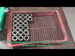 Blade de coupeuse en V de carbure cimenté