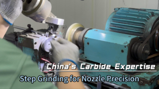 Zhuzhou Sanxin : ligne de production de pièces en carbure de précision